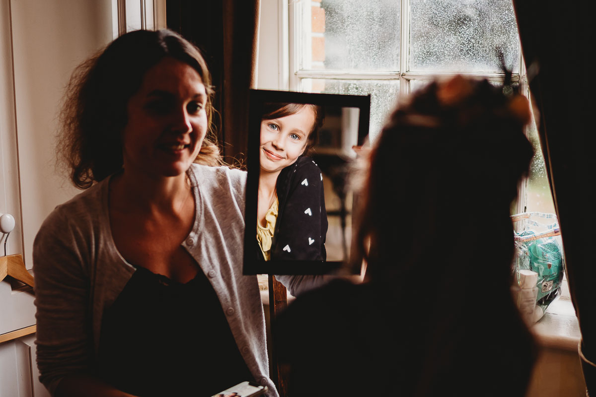 Herons Farm bridesmaid preparation