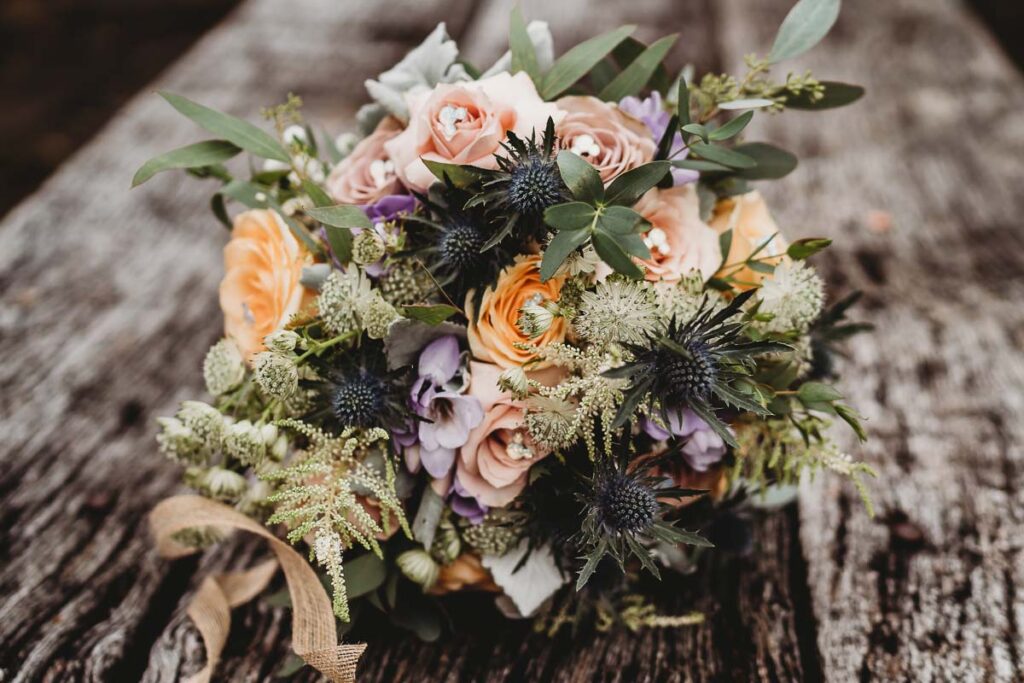 Beautiful Bridal bouquet from a wedding at Herons Farm Reading 