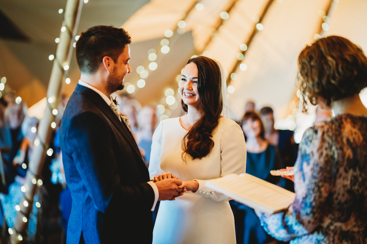 Newbury wedding in Forest Edge Tipis