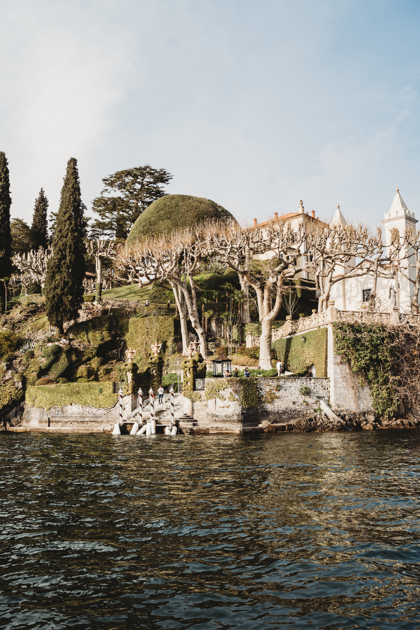 a famous lake como villa