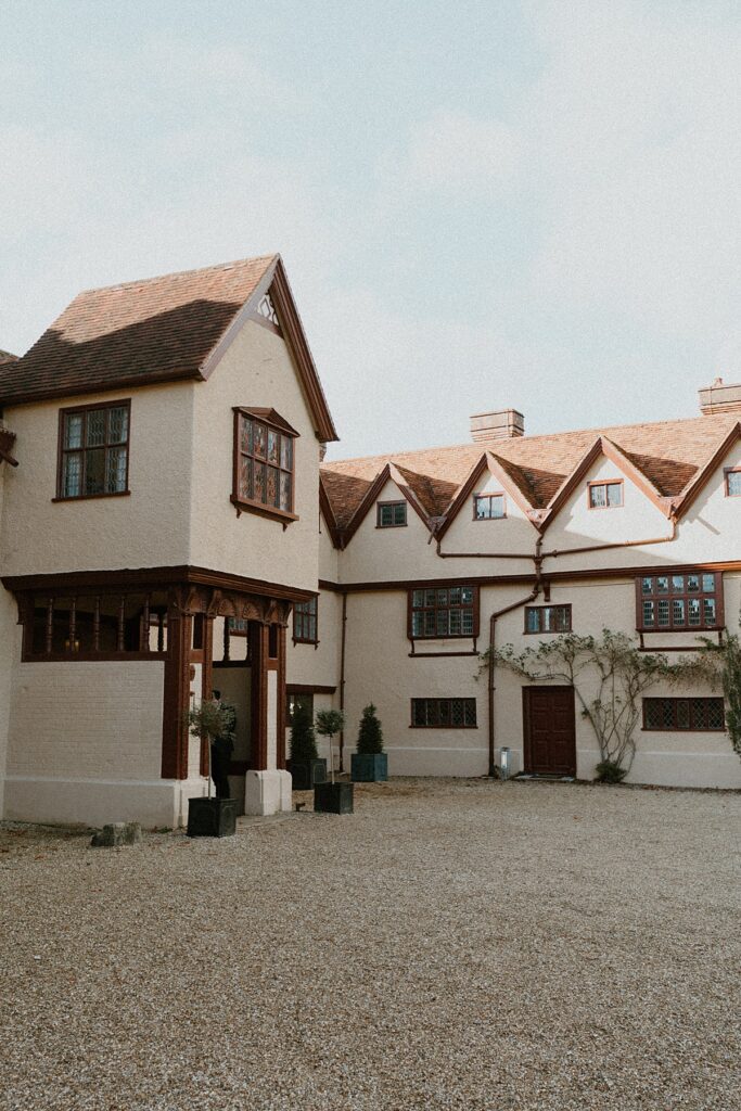 The front of Ufton Courts manor house in Aldermaston