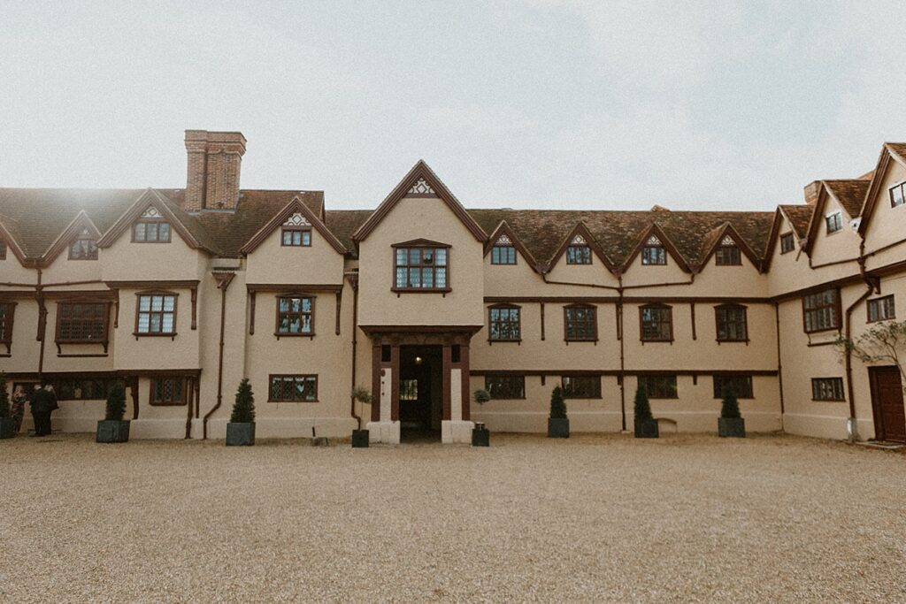 The front of Ufton Courts manor house in Aldermaston