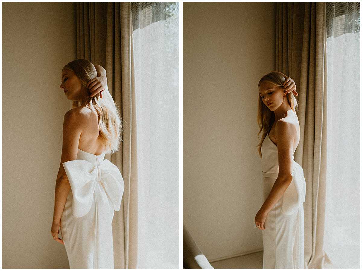 Bridal prep images from The Lodge in Mallorca