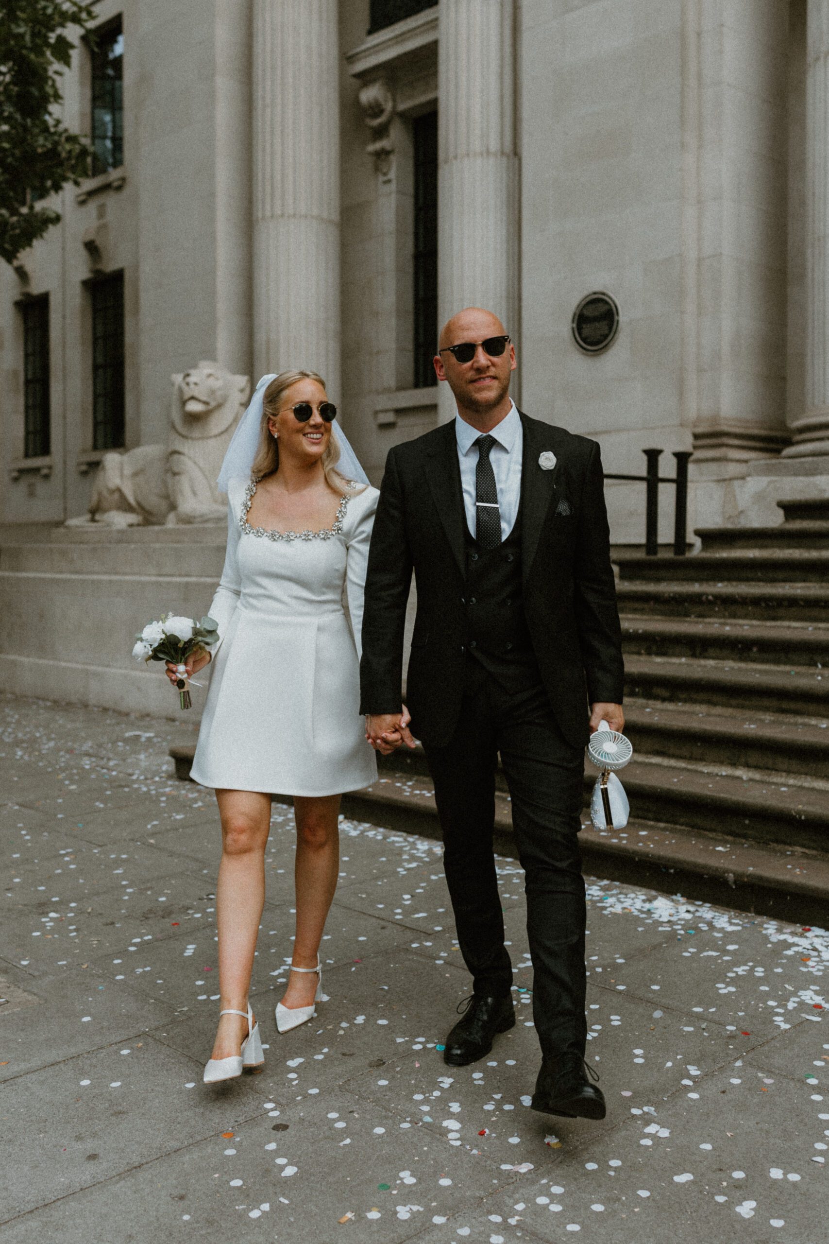 Chic London wedding at Old Marylebone Town Hall.
